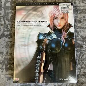 Final Fantasy XIII Lightning Returns The Complete Official Guide New Sealed